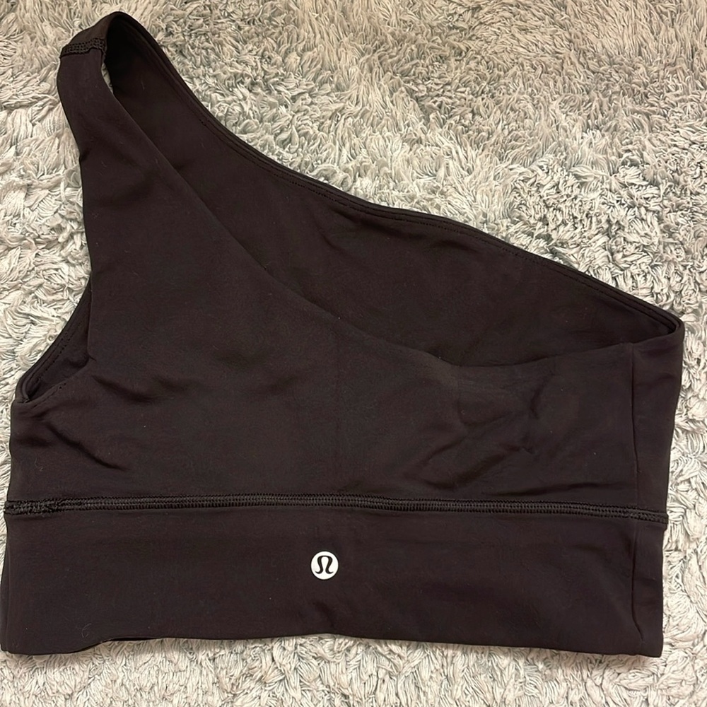 lululemon athletica Black One-Shoulder Top